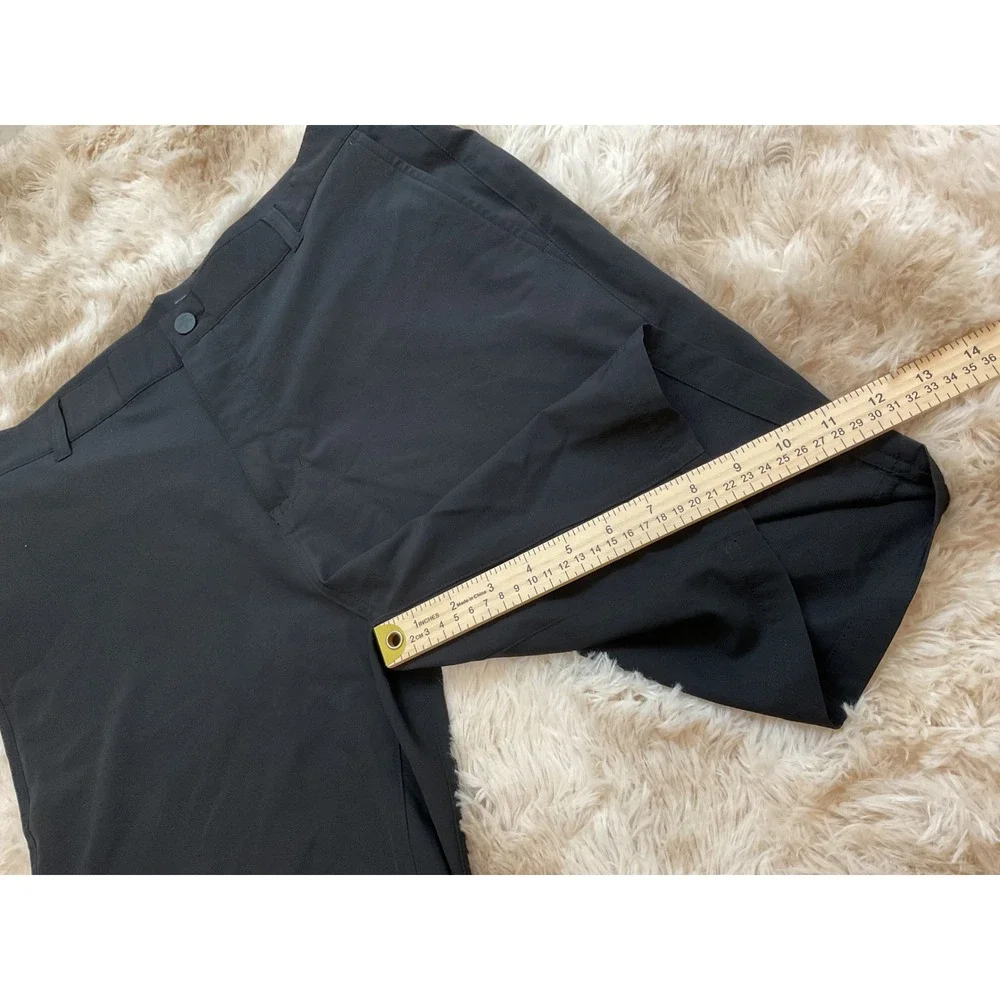 Soybu Mens Performance Golf Shorts Black Size 34 Active Stretch 1727039